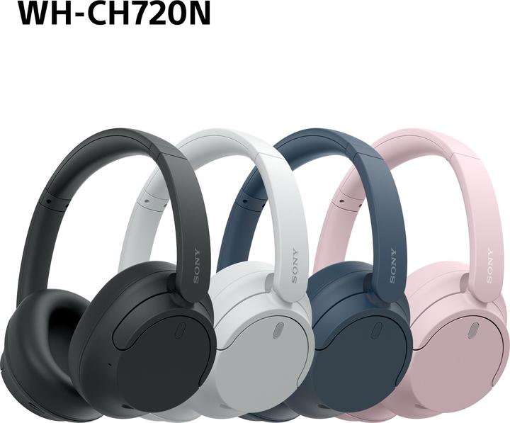 Productafbeelding Sony WH-CH720N (NC, 35 h, Draadloze, Bedraad)