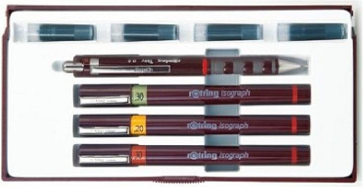 Actual product image Rotring Isograph Ink pen (Brown, 4 x)