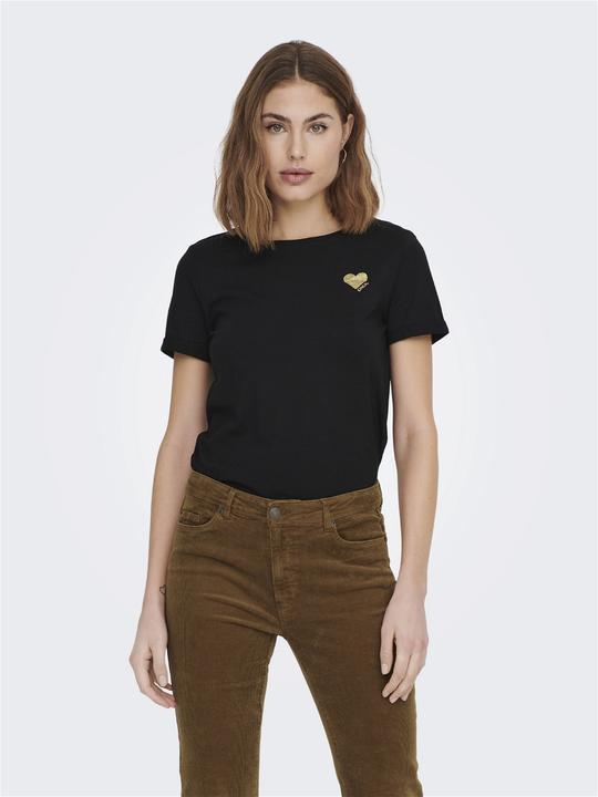 Actual product image Only Heart print top (XS)