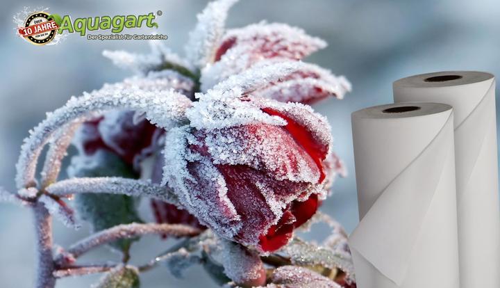 Produktbild Aquagart 112m² Winterschutzvlies Wintervlies Frostschutz 80g 1,4m breit