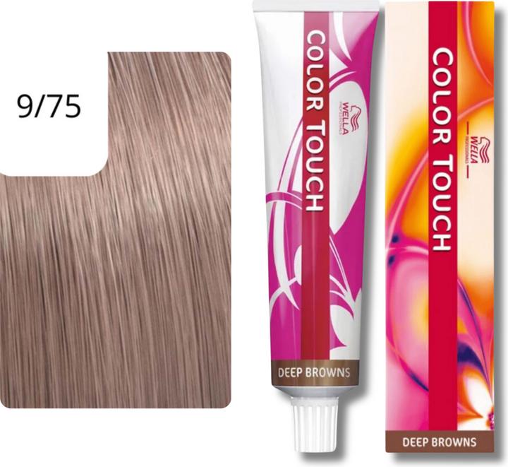 Image du produit Wella Color Touch Deep Browns (6/75 blond foncé blond foncé marron-mahogany)