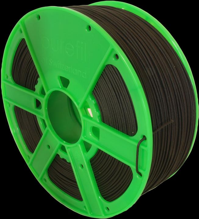 Produktbild Purefil Filament (HDPE, 1.75 mm, 1000 g, Schwarz)
