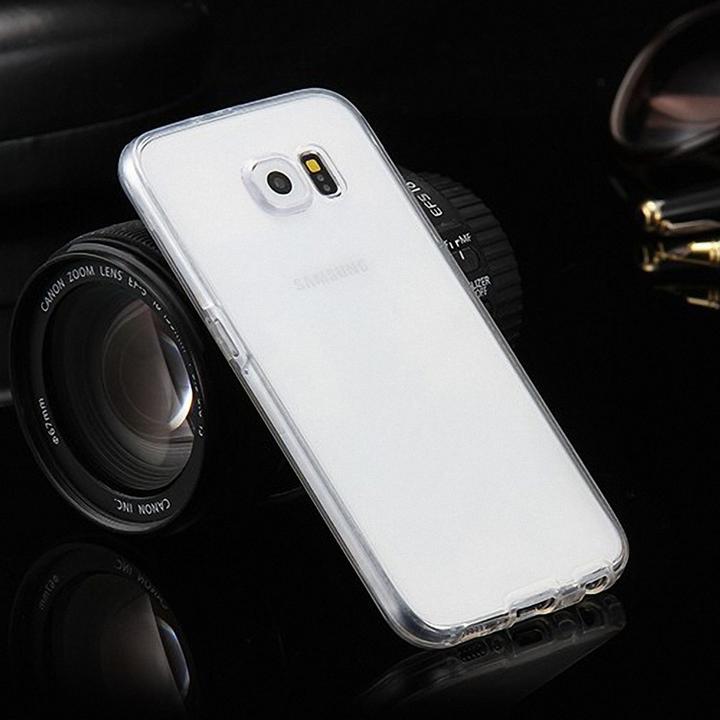 Actual product image König Design Samsung Galaxy E5 Full Body 360 Silicone Protective Case Case Cover Clear (Samsung Galaxy E5)