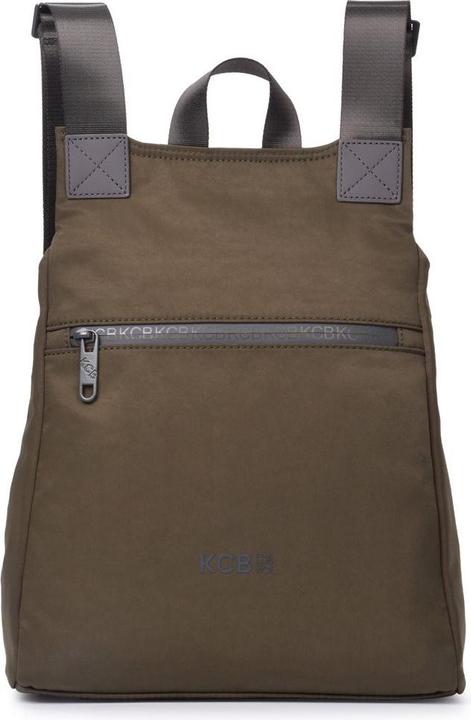 Actual product image KCB Large anti-theft backpack Shine, khaki
