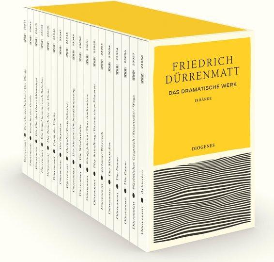 Produktbild Das dramatische Werk in 18 Bänden in Kassette (Deutsch, Friedrich Dürrenmatt, 2020)