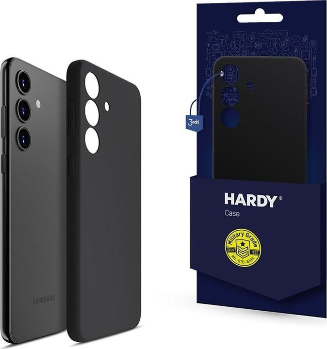 Actual product image 3MK Samsung Galaxy S25 - Hardy Android Silicone MagCase Black (Samsung Galaxy S25)