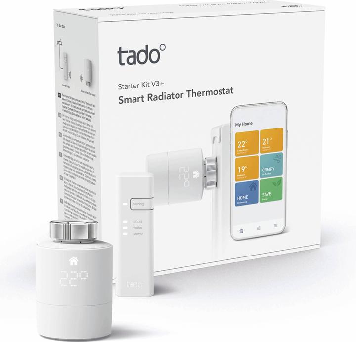 Productafbeelding tado° Slimme radiatorthermostaat - Starter Kit V3+