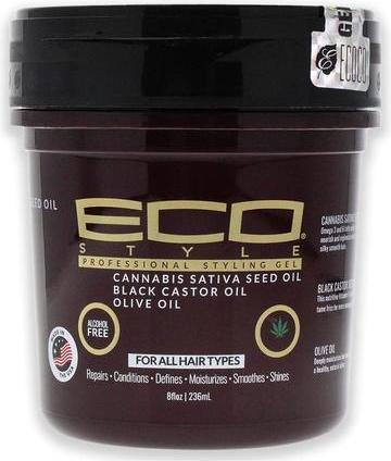 Produktbild Eco Style Ecoco Gel mit Cannabis-Sativa-Samenöl Unisex 8oz (Haargel)