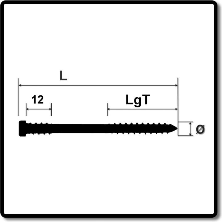 Produktbild Spax Holzbauschraube R 88192 Zylinderkopf T-STAR 5 x 40/22 -T25 A 2 m.CUT-Sp. (200 Schrauben pro Stück)