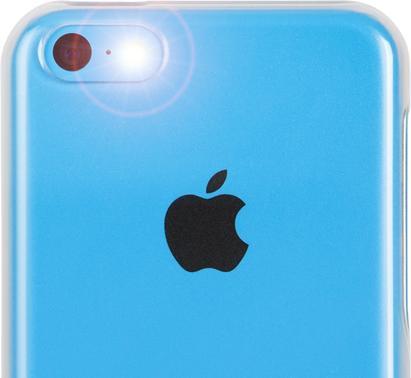 Actual product image Moshi iGlaze XT Snap Case for iPhone 5C Transparent (Apple iPhone 5c)