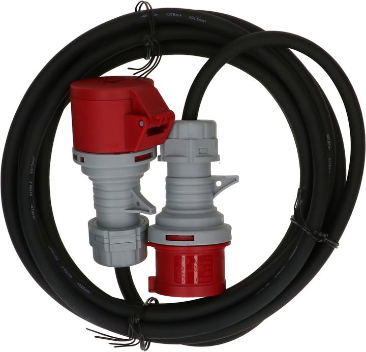 Immagine prodotto Max Hauri Cavo di rallentamento CEE 5P 1.50 16A 400V 5 m (5 m, CEE 16/5)