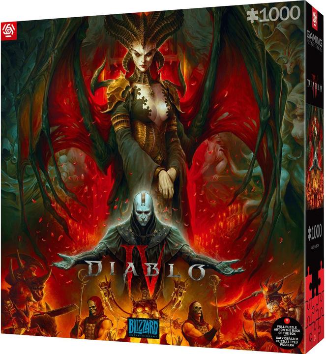 Immagine prodotto Good Loot Puzzle di massa di Diablo IV Lilith (1000 pezzi)