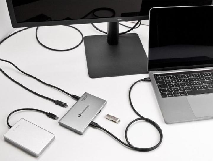 Productafbeelding Delock Docking station Thunderbolt 4 (Thunderbolt, 5 Havens)