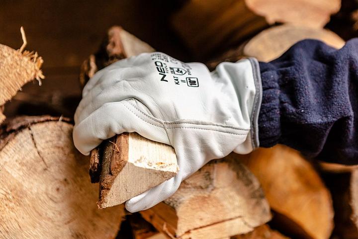 Actual product image Neo Tools work gloves (work gloves, 2122X, goatskin, size 8", CE) (8)