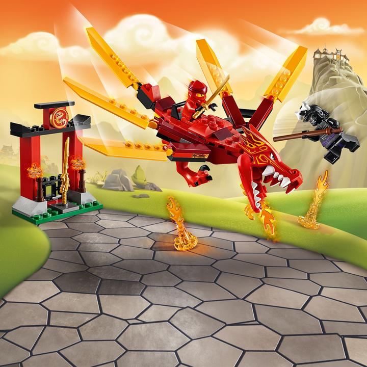 Image du produit LEGO Ninjago - Le dragon de feu de Kai (71701, LEGO Ninjago)