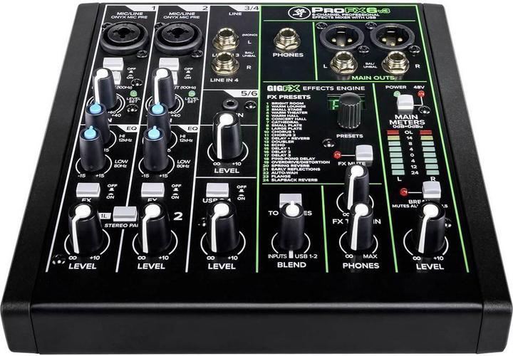 Immagine prodotto Mackie ProFX6v3 (Mixer da studio e live)