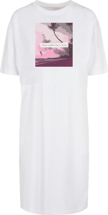 Merchcode Ladies Summer - Every summer has a story Oversized Slit Dress - 117797