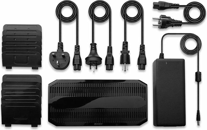 Actual product image Lindy 120W 10 port USB charging station For charging up to 10 tablets and/or smartphones at the same time (120 W)