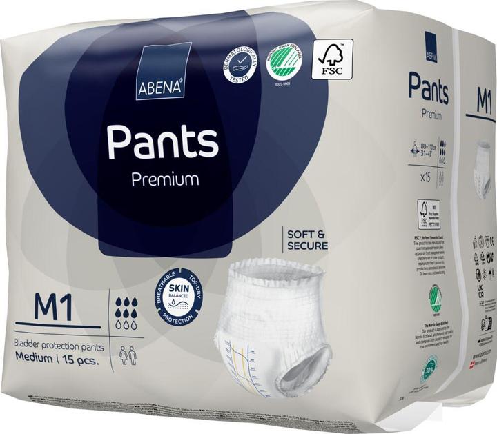 Image du produit Abena Premium M1 bleu (15 x, M)
