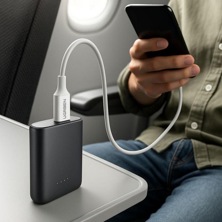 Image du produit Ugreen USB C - USB C (1 m, USB 2.0, 100 W)