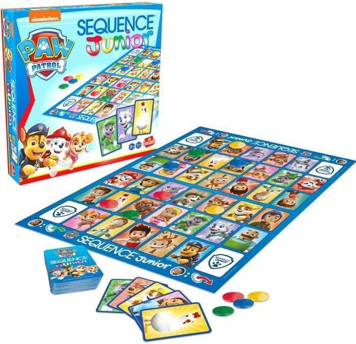 Actual product image Goliath Toys Sequence Junior Paw Patrol (German)