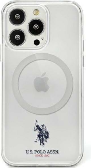 Actual product image U.S. Polo US Polo USHMP15SUCIT iPhone 15 6.1" transparent MagSafe Collection (Apple iPhone 15, Apple iPhone 14, Apple iPhone 13)