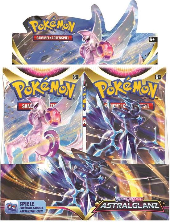 Pokémon Schwert und Schild Booster Display