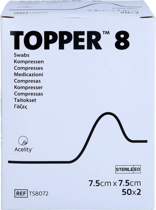 Topper 8 STER 7,5X7,5 TS8072, 50X2 St KOM