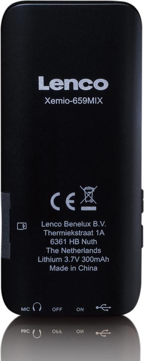 Produktbild Lenco Xemio-659PK - MP3/MP4-Player (4 GB)