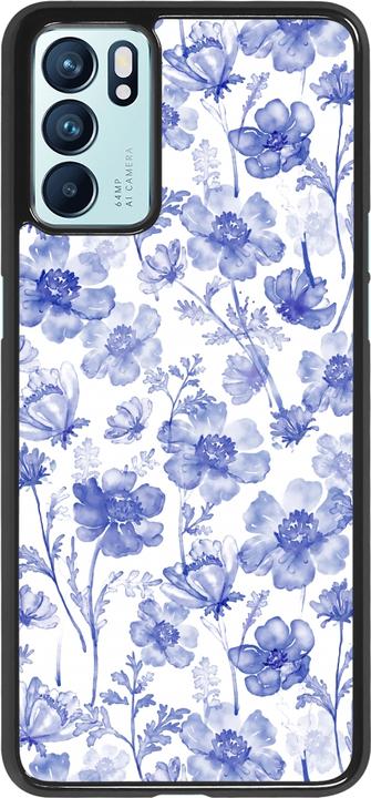 Image du produit PhoneLook Coque Spring 23 watercolor blue flowers (Oppo Reno 6 5G)