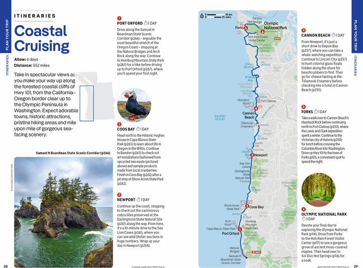 Immagine prodotto Washington, Oregon & the Pacific Northwest (Inglese, Bianca Bujan, Margot Bigg, Leslie Hsu Oh, Leviton Alex, Brandon Fralic, Il pianeta solitario, Michael Kohn, Amy Sung, Britany Robinson, 2024)
