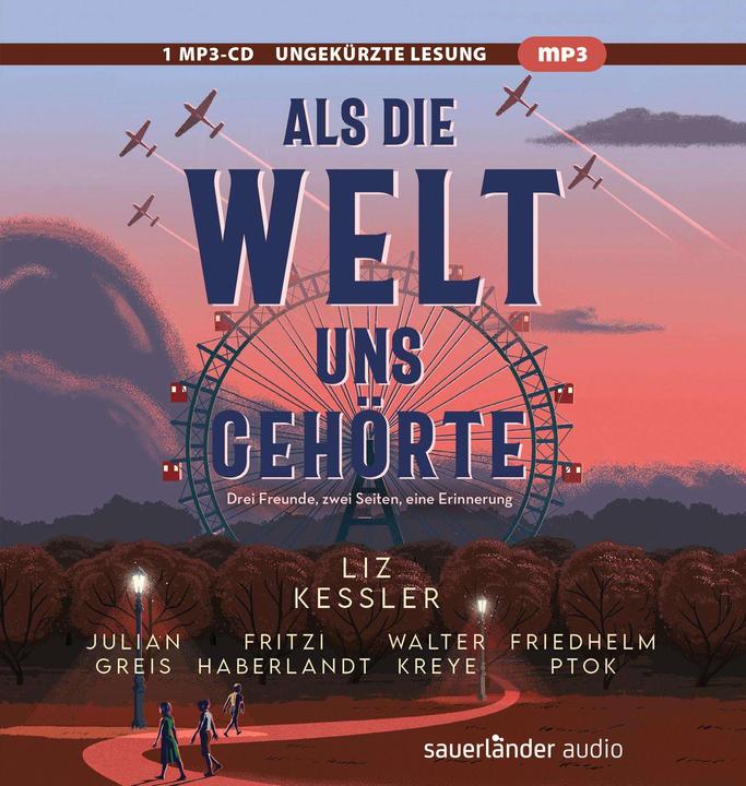 Actual product image When the world was ours (Fritzi Haberlandt, Friedhelm Ptok, Eva Riekert, Liz Kessler, Walter Kreye, Sharon Brauner, Dirk Kauffels, Julian Greis, German)