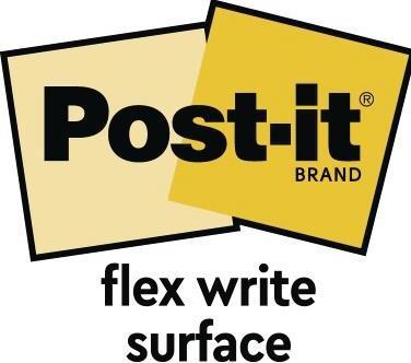 Produktbild Post-it Flex Write Whiteboard Folie (60 x 90 cm)