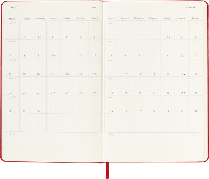 Actual product image Moleskine Notebook (A5, English)