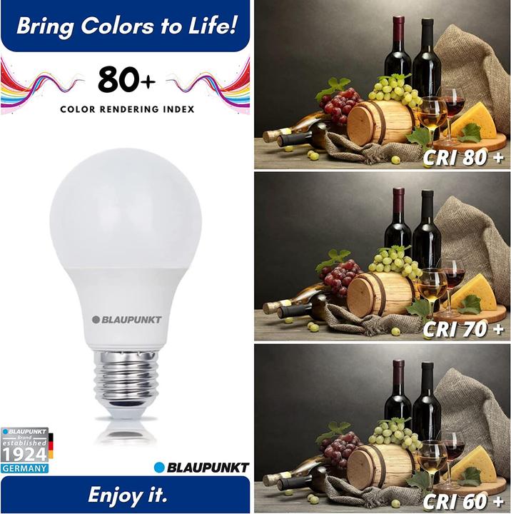 Produktbild Blaupunkt LED E27 Glühbirne - 12W - Warmweiss 2700K - Led Lampen - 4-er Pack (E27, 12 W, 1200 lm, 4 x, F)