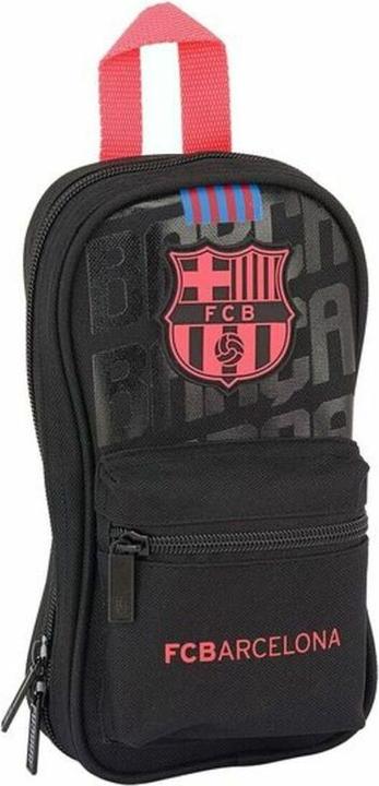 FC Barcelona Rucksack mit Federtaschen F.C. Barcelona Schwarz (33 Stücke)