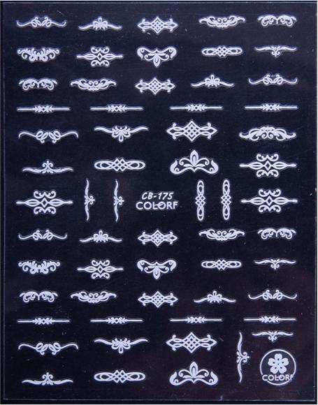 Nagellack24 Nail Art Sticker Selbstklebend