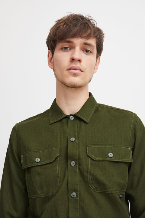 Immagine prodotto Casual Friday Camicia CFAnton LS con trama a spina di pesce - 20504780 (L)