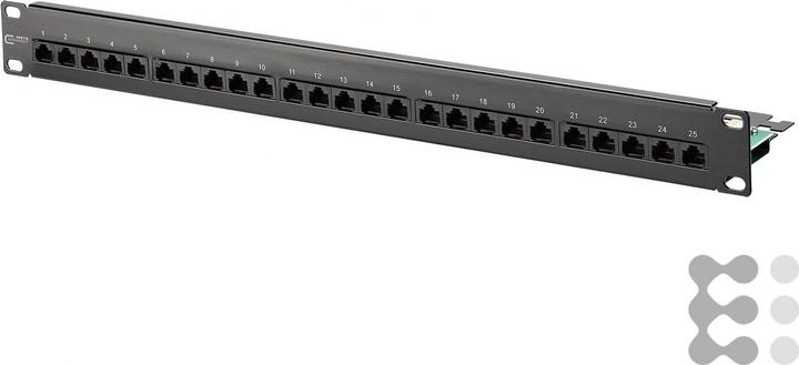 Image du produit Metz Connect 130814-0203-E - Cat3 - noir - acier - montage en rack - 1U