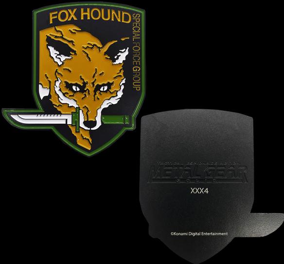 Image du produit Fanattik Metal Gear Solid Lingot Foxhound Insignia Édition limitée