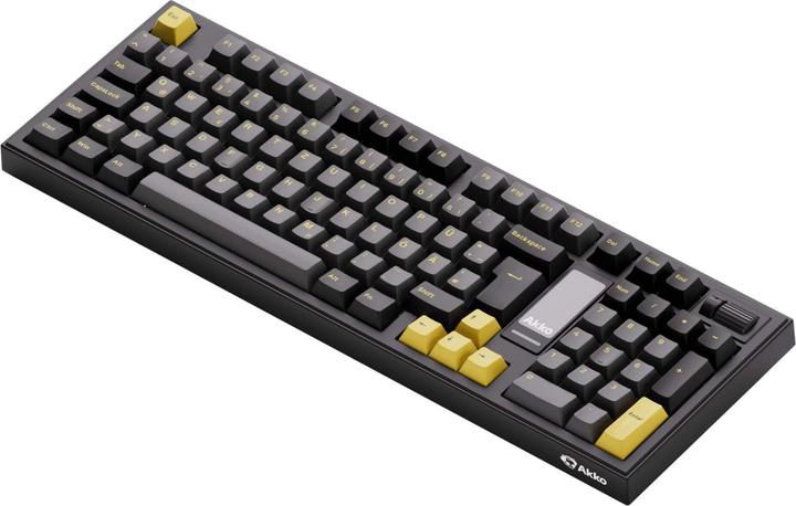 Produktbild Akko 5098B PlusBlack and Gold Gaming Tastatur mit Diplay - V3 Piano Pro (DE, Kabellos, Kabelgebunden)