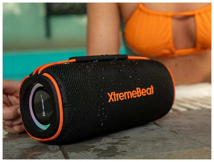 Actual product image Tracer XtremeBeat Pro TWS Tragbarer Bluetooth-Lautsprecher Schwarz 40 W (Electrical connection)