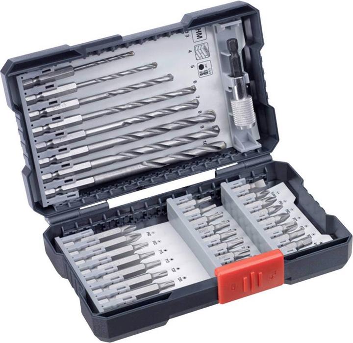 Actual product image kwb Drill and BIT DRILLBOX 33 TLG. L BOX (3mm → 10mm)