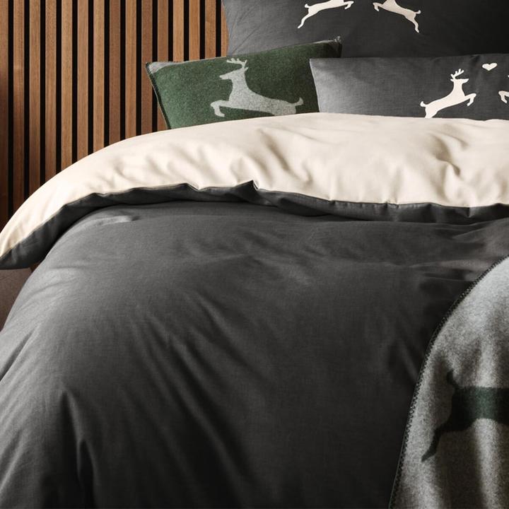 Produktbild Elegante Alpenchic Hirsche (Bettwäsche Set, 155x200 cm + 80x80 cm)