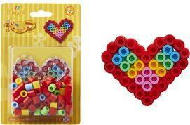 Productafbeelding Hama Strijkkralen set Maxi - Hart, 100 stuks.