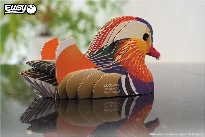 Actual product image Eugy 3D Mandarin duck craft set (MQ6)
