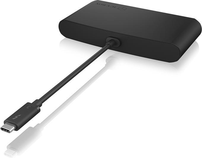 Produktbild Icy Box IB-DK406-TB3 (Thunderbolt, 1 Ports)