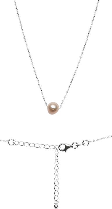 Immagine prodotto Leyda Collana con perle (Pietra, Argento 925, 47 cm)