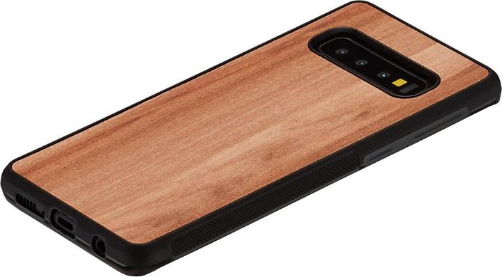 Productafbeelding Man.Wand &WOOD SmartPhone hoesje Galaxy S10 cappuccino juodas (Samsung Galaxy S10)