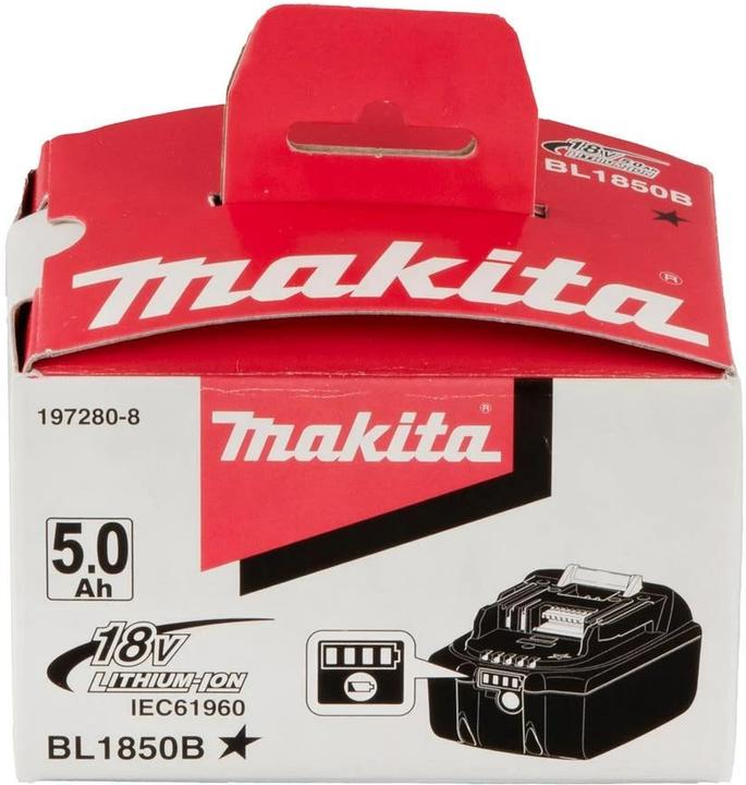 Actual product image Makita Werkzeug-Akku BL1850B 197280-8 (18 V)